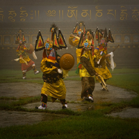 Pang Lhabsol Festival, Mask Dance, Rabongla, Sikkim, India