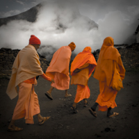 Hindu monks india