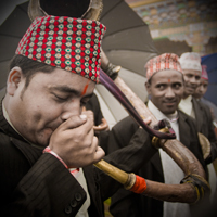 wind instruments, India